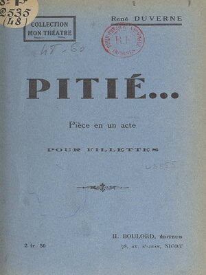 cover image of Pitié...